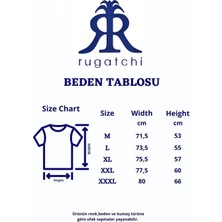 Rugatchi Panolu Selanik Dokuma Bisiklet Yaka Sweatshirt – Pamuk Viskon Regular Fit