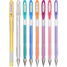 Uni-Ball Uniball Signo Angelic Color UMN-120AC Jel Kalem 0.7 8 Renk