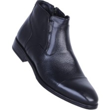 Censay 137 Siyah Garne Zigana Erkek %100 Deri Kürklü Bot