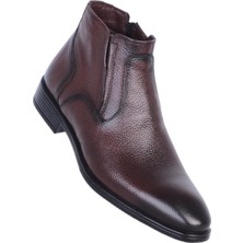 Censay 138 Kahve Zigana Erkek %100 Deri Kürklü Bot