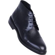 Censay 164 Siyah Garne Zigana Erkek %100 Deri Kürklü Bot