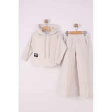 Monox Kız Çocuk Sim Ipli Vogue Fitilli Polar Takım