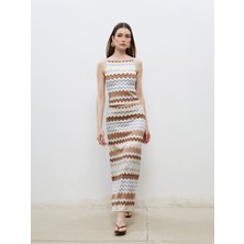 Beli Lastikli Desenli Etek