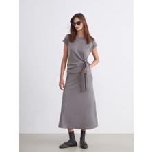 Beli Lastikli Midi Etek