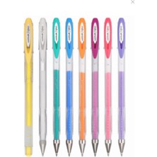 Uni-Ball Uni Ball Jel Kalem Sıgno Angelıc UM-120AC 0.7mm Karışık Renk 8'li