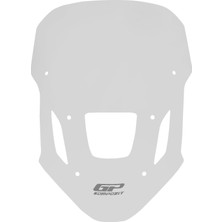 GP Kompozit Honda Africa Twin CRF1100L 2025-2026 Uyumlu Ön Cam Şeffaf 42 cm