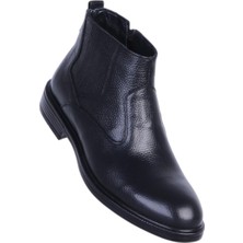 Censay 185 Siyah Zigana Erkek %100 Deri Kürklü Bot