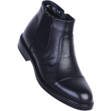 Censay 158 Siyah Zigana Erkek %100 Deri Kürklü Bot