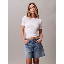 Calvin Klein Kadın Beyaz Gömlek