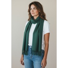 Disanuva Kadın Kışlık Kaşmir Dokulu Şal Yumuşak ve Sıcak Atkı Modeli - Anne Şalı Örme