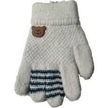 Abarta Erkek Çocuk Anaokulu Örme Eldiven 3-7 Yaş