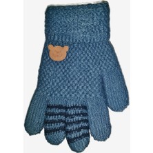 Abarta Erkek Çocuk Anaokulu Örme Eldiven 3-7 Yaş