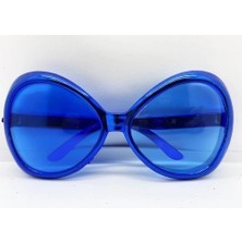 Aspata Store Mavi Renk Yeşilçam Nostalji 80LI Yıllar 90LI Yıllar Parti Gözlüğü 7X16 cm