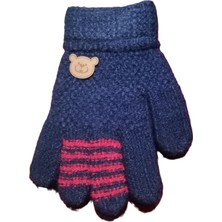 Abarta Erkek Çocuk Anaokulu Örme Eldiven 3-7 Yaş