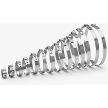 Hortum,aks Körük, Direksiyon Körük Kelepçesi Paslanmaz 430 W3  Paslanmaz 7mm x 66,5 mm