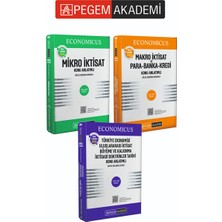 Pegem Akademi Kpss A Grubu Iktisat Konu Anlatımlı Set - 3 Kitap