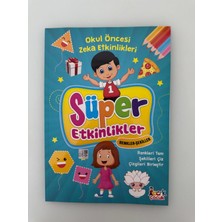 Süper Etkinlikler Eğitici Öğretici Aktivite Kitabı Renkler ve Şekiller (1 Adet)