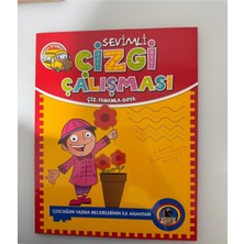 Çizgi Çalışmaları Etkinlik ve Boyama Kitabı
