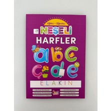 Neşeli Harfler Eğitici Öğretici Aktivite Kitabı (1 Adet)