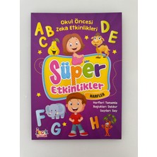 Süper Etkinlikler Eğitici Öğretici Aktivite Kitabı Harfler (1 Adet)
