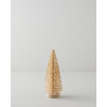 English Home Yılbaşı Ağacı Dekoratif Obje 20 cm Şampanya