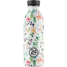 24 Bottles Urban Bottle Little Buds Paslanmaz Çelik Su Şişesi 500 ml