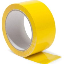 Sarı Koli Bandı 45MMX100M Renkli Koli Bantı Sarı Renk Hotmelt Yapışkanlı