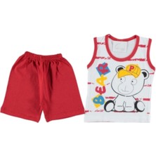 Zerva Queen Kısa Kollu Erkek Bebek Şortlu Takım