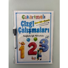 Çizgi Çalışmaları Aktivite ve Boyama Kitabı
