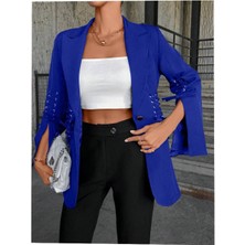 My Jest Fashion Bağcık Detaylı Tasarım Ceket