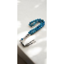 Taşmir Apatit Doğal Taş Tesbih 8 mm 33'lü Yuvarlak Kesim