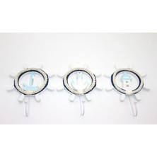 Sinda Ahşap Marin Dümenli Askılık