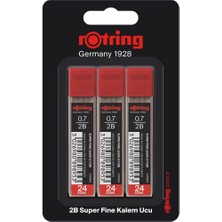 Rotring Süper Polimer 0,7 mm Kalem Ucu 4 Adet Yüksek Kalite Uç Almanya Menşeli