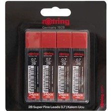 Rotring Super Polimer Kalem Ucu 2b 0.7 mm 4'lü Paket