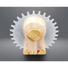 Sinda Dekoratif Işıklı Yel Değirmeni