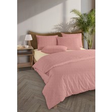 Monolisse Chıc %100 Pamuk Ranforce Akay Kırmızı Ipliği Boyalı Nevresim Takımı Tek Kişilik - 160X220 cm