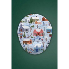 Yılbaşı Temalı Bilek Destekli Mouse Pad