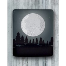 Trees And Moon Bilek Destekli Mouse Pad