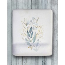 Pastel Çiçek Bilek Destekli Mouse Pad