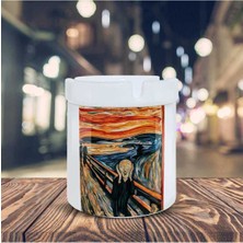 Edvard Munch Çığlık Sanat Eseri Baskılı Küllük Kül TABLASI-0578