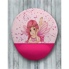 Peri Oval Bilek Destekli Mouse Pad