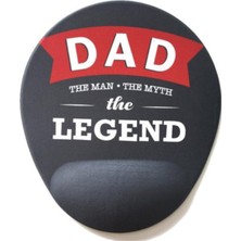 Dad Bilek Destekli Mouse Pad