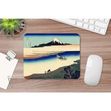 Hokusai Tama River In The Musashi Province 17 x 21 cm Mouse Pad