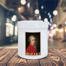 Mozart Portre Baskılı Küllük Kül Tablası- KL258