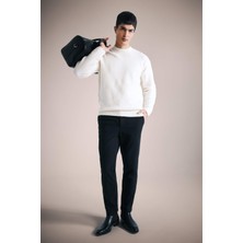 DeFacto Tailored Regular Fit Düz Paça Pantolon D3707AX25WN