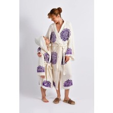 Natural Mandala Anne Çocuk Kimono Set