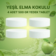 Saban 2 Adet 2x500Gr - YEŞİL ELMA - Nem Alıcı Rutubet Giderici Yedek Tablet