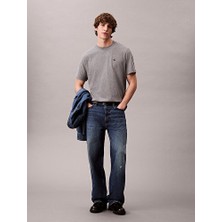 Calvin Klein Erkek Gri T-Shirt