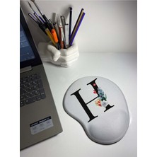 Harf Bakılı Bilek Destekli Mouse Pad