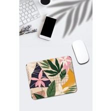 Tropik Yaprak Desenli Mouse Pad
